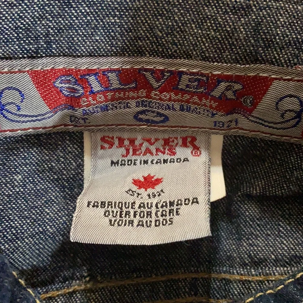Silver Jean Jacket - Picture 3 of 6